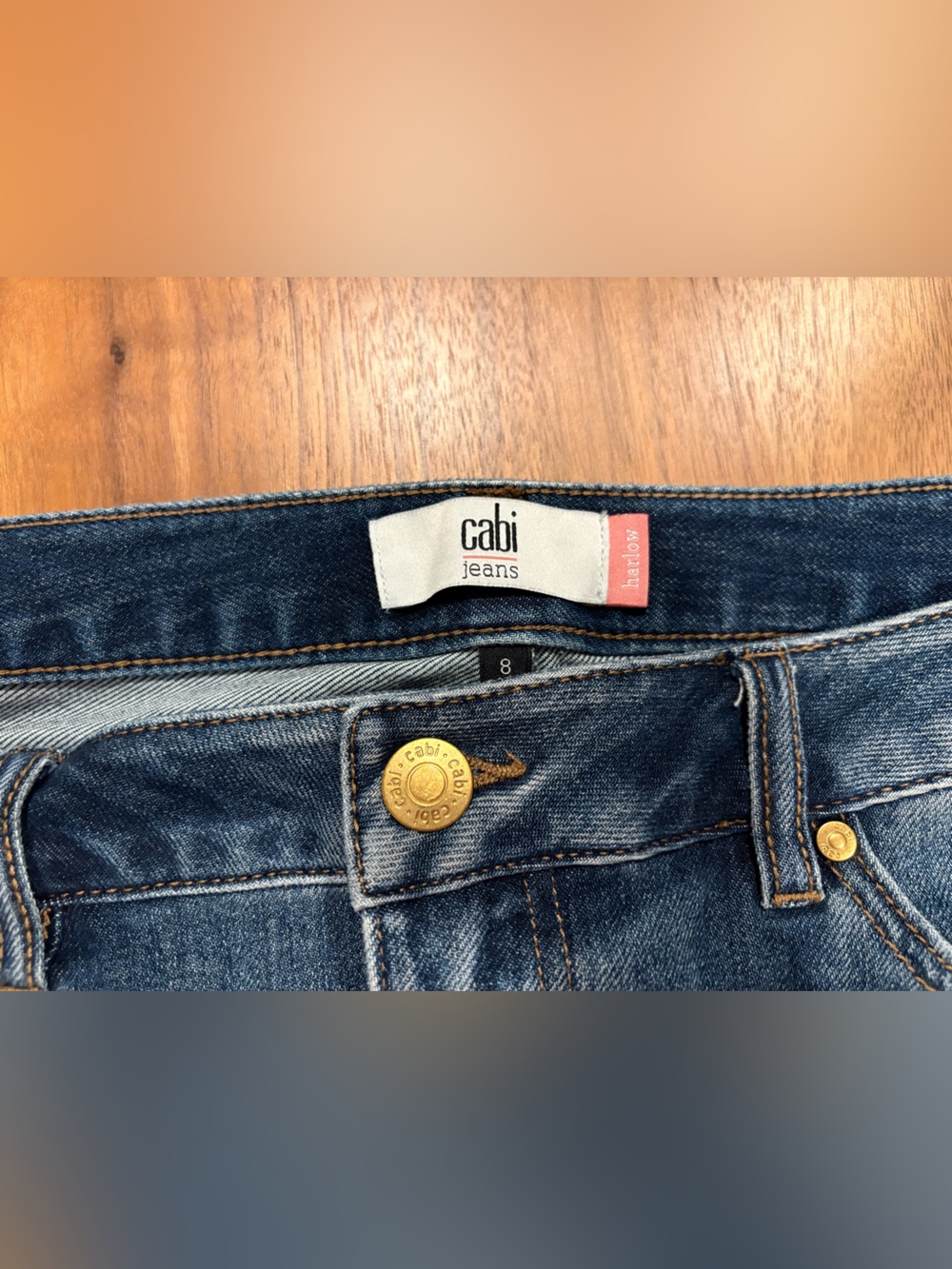 CABI size 8 Medium Blue Jeans - Classic Fit